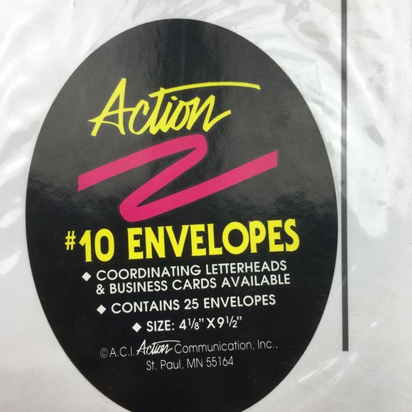 Action #10 Envelopes 25 Count 4.125"x9.5" Wood Spruce Green Marble - Picture 2 of 3